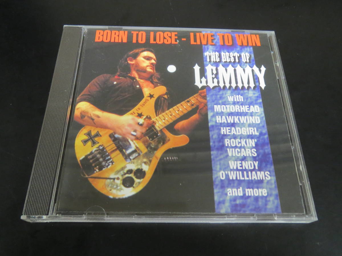 レア盤！Lemmy - Born to Lose - Live to Win (The Best of Lemmy) 輸入盤CD（イギリス VSOP CD 206）
