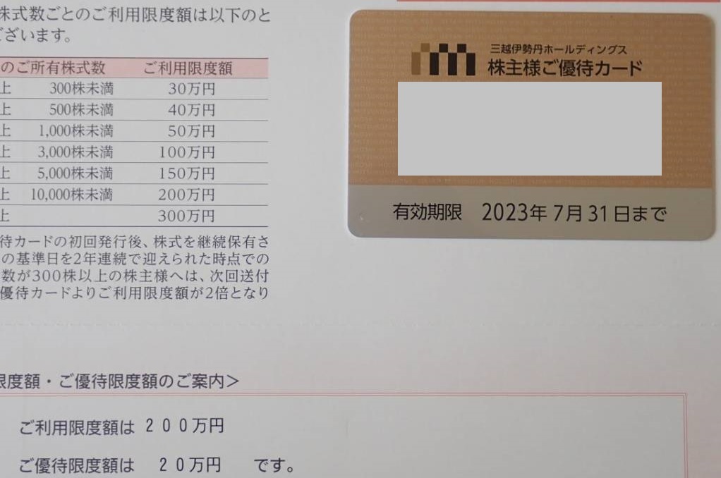 45%割引宅配便配送 最新 三越伊勢丹ホールディングス株主優待カード限度額200万 女性名義 1年間有効 美術館等各種施設無料等 優待券、割引券 チケット、金券、宿泊予約-MBIS.CA 45%割引宅配便配送 最新 三越伊勢丹ホールディングス株主優待カード限度額200万 女性名義 1年間有効 美術館等各種施設無料等 優待券、割引券 チケット、金券、宿泊予約-MBIS.CA