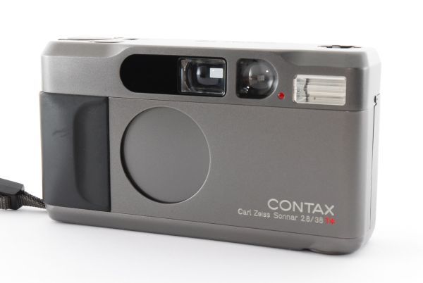 【限定1点・希少】 CONTAX コンタックス T2 Black ブラック DATE BACK データバック コンパクト フィルムカメラ #27_画像2