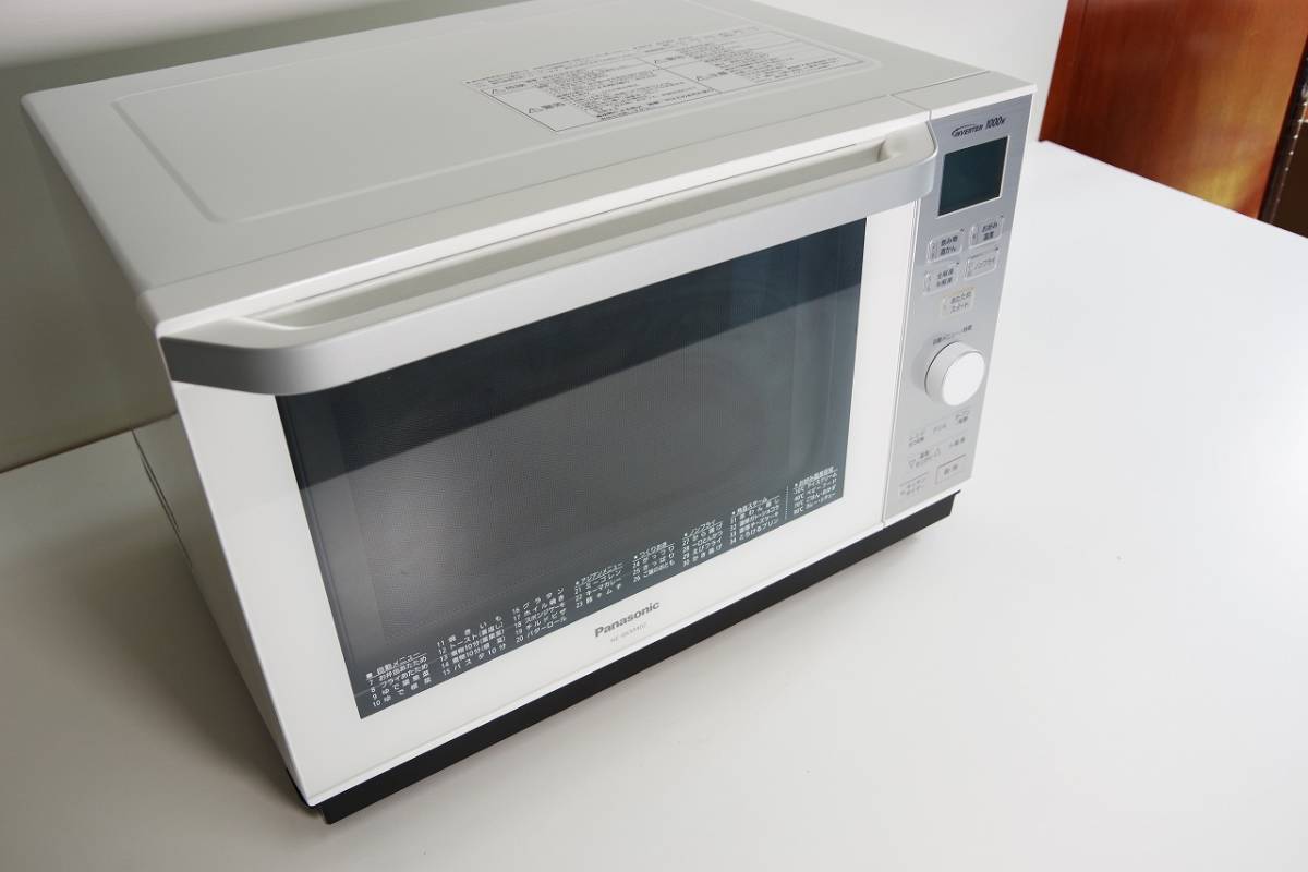 から厳選した Panasonic オーブンレンジ 2018年製 NE-BKM402-W 電子レンジ/オーブン
