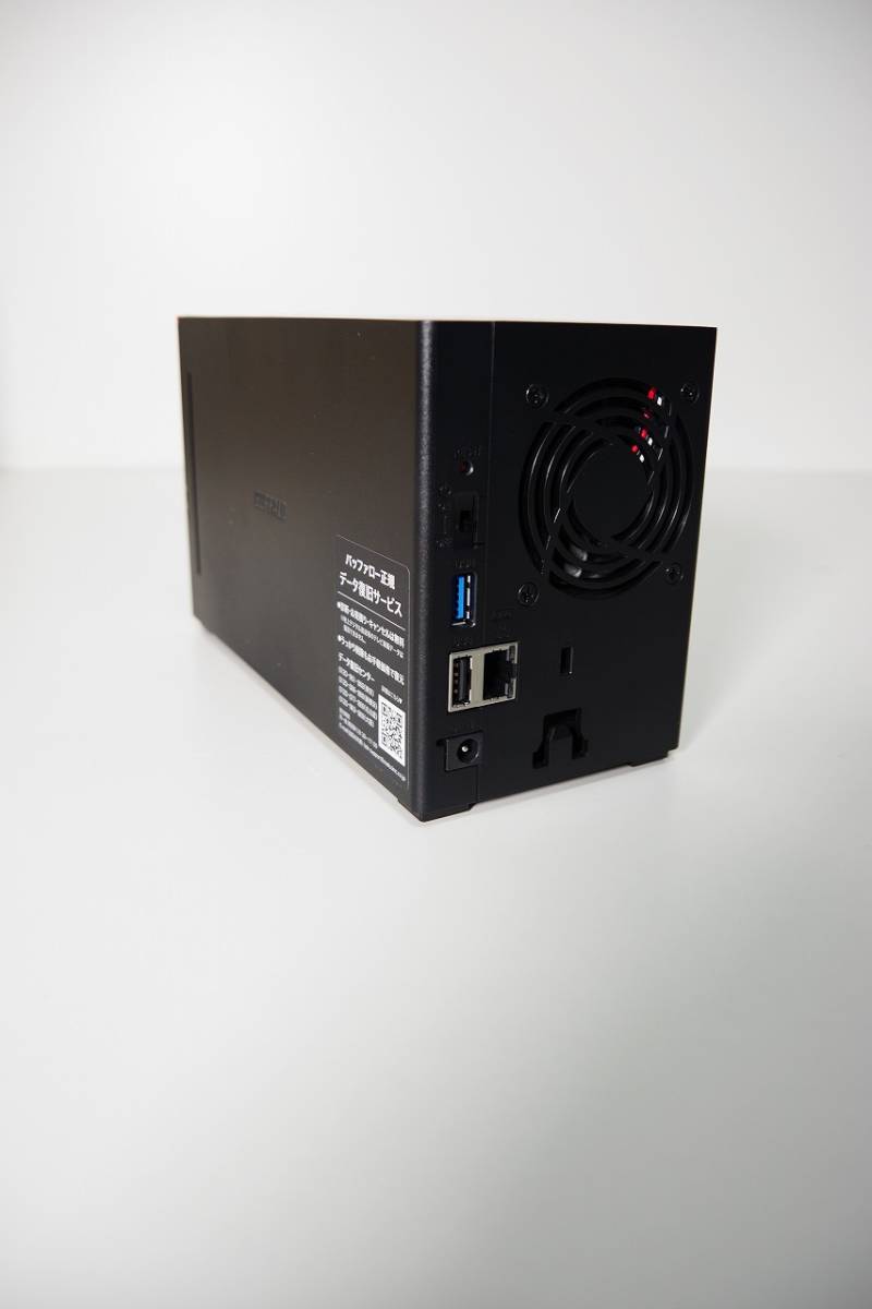 新品同様！ LS720D0602 [LinkStation 2.5G LAN搭載高速モデル2ベイ 6TB] BUFFALO バッファロー NAS ネットワーク対応HDD サーバー