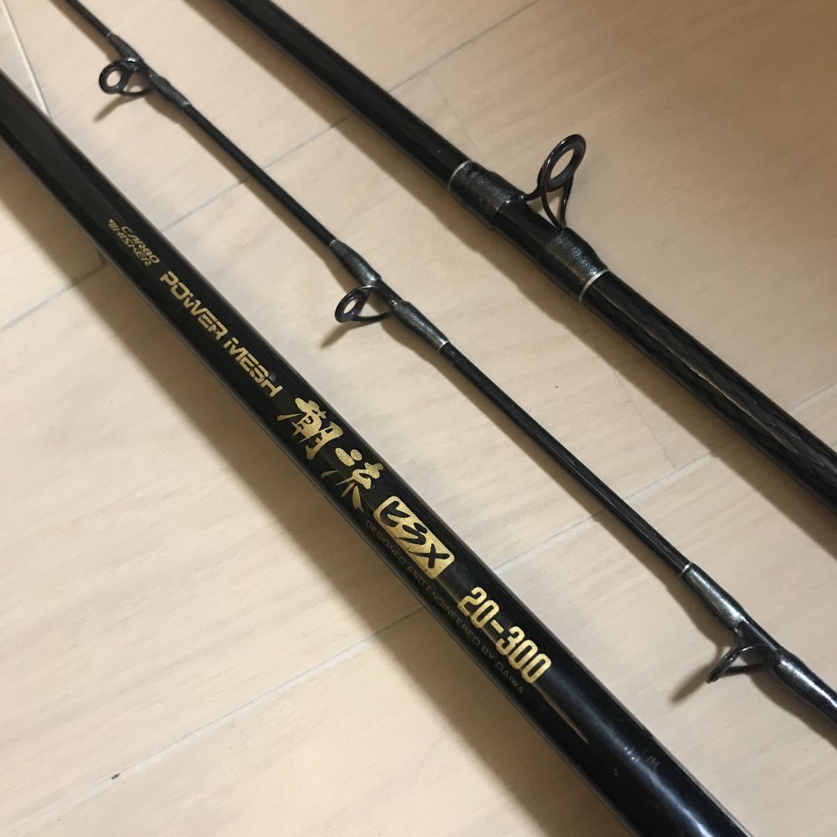 ダイワ カーボウィスカー パワーメッシュ 潮流 ヒラメ 20-300 DAIWA