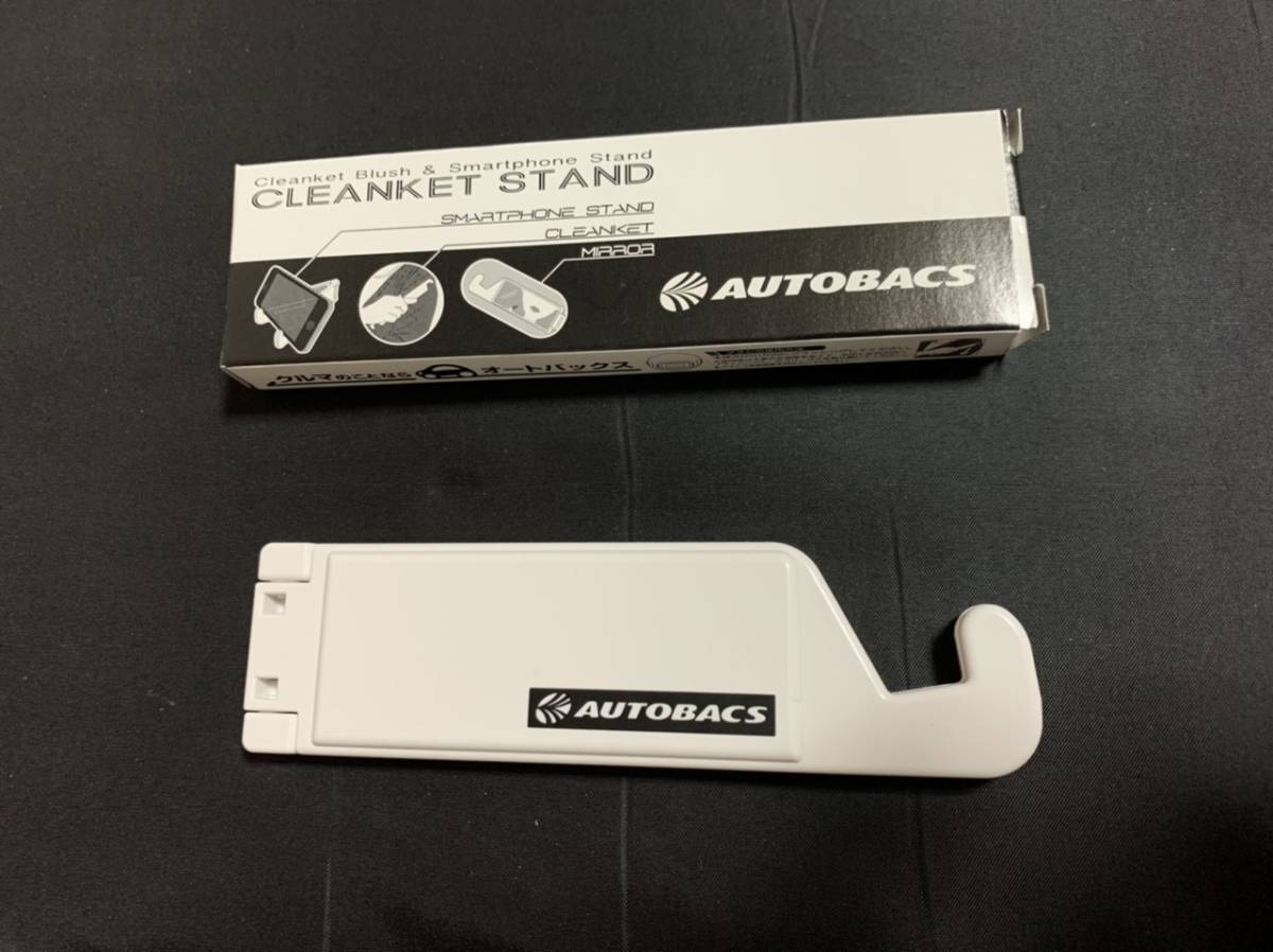 新品　cleanket stand　エチケットブラシ & スマホスタンド　鏡付き_画像2