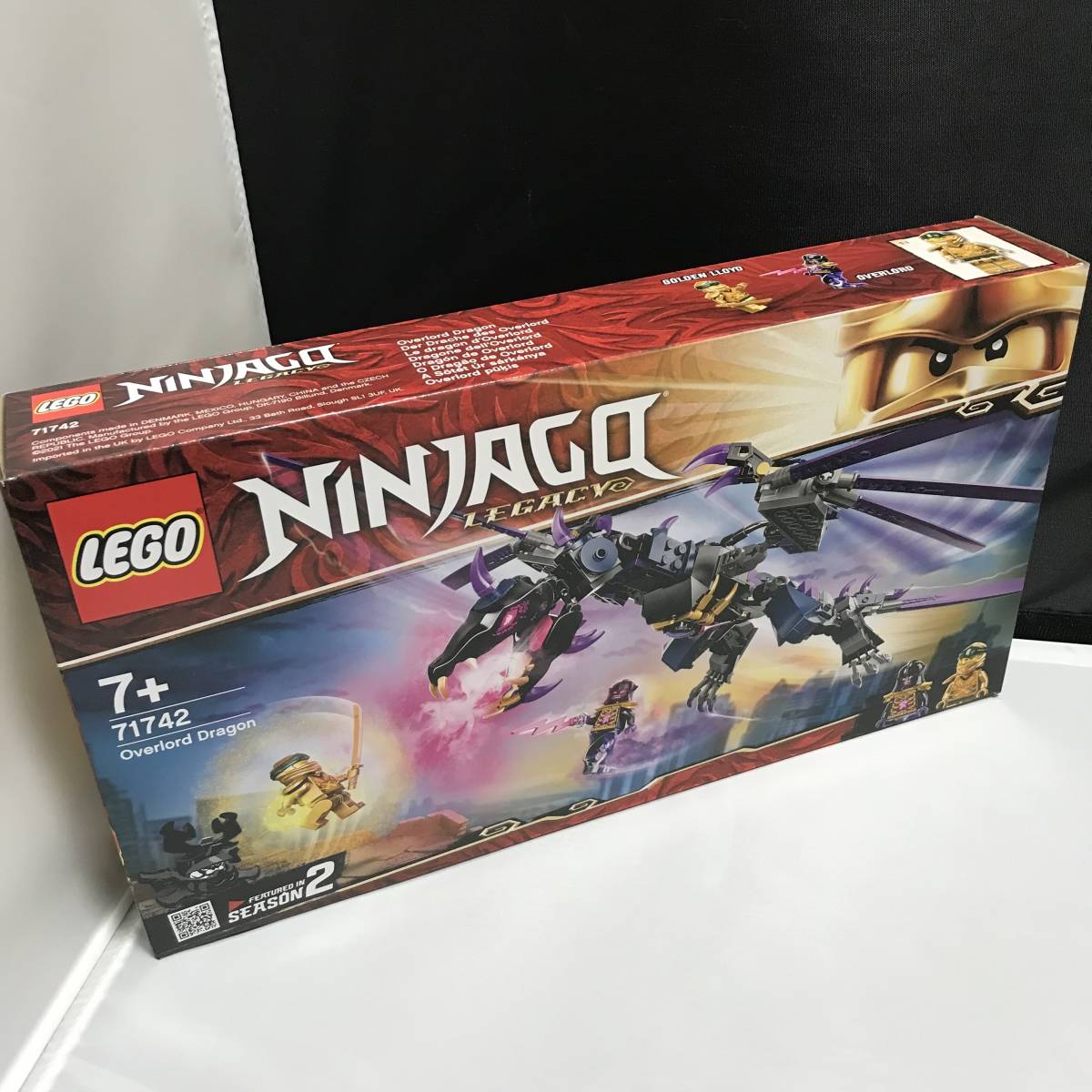 【新品】【匿名配送】レゴ(LEGO) ニンジャゴー 闇の大帝 オーバー・ドラゴン 71742_画像1