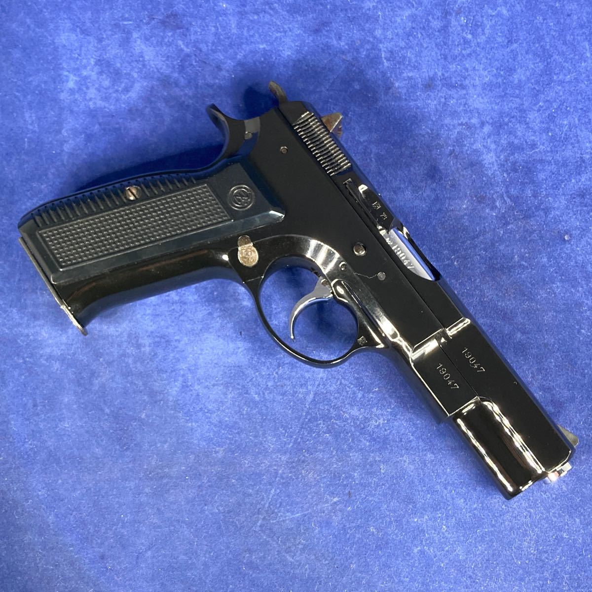 KSC CZ75 ファーストバージョンABS ディープブルーコーティング ガス
