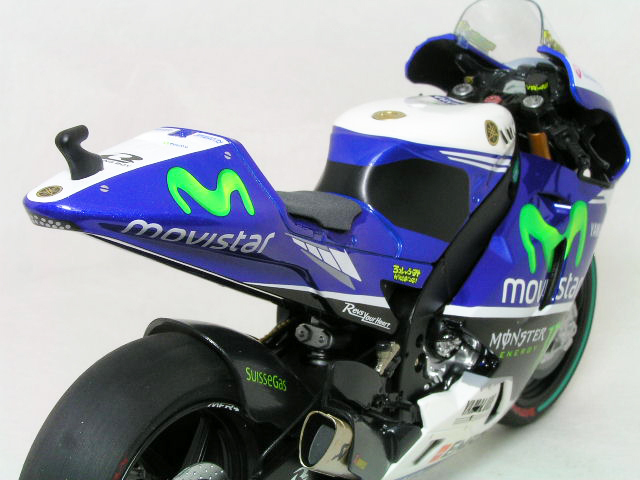 ● 1/12 ヤマハ 〓 YZR-M1 / V.ロッシ フィリップ アイランド 2014 〓 YAMAHA_画像7