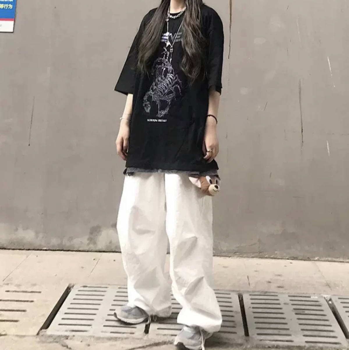 PayPayフリマ|2XL スノーカモパンツ ワイドパンツ ユニセックス ...