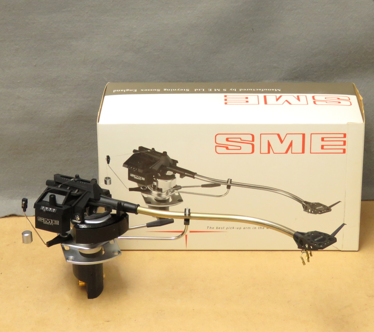 トーンアーム SME 3009 SERIES III A フルードダンパー付き 元箱あり