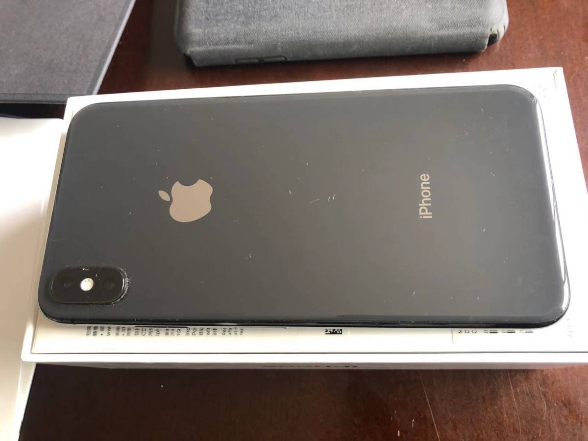 USED 香港版 iPhone XsMax 256GB SpaceGray色 物理 Dual SIMフリー