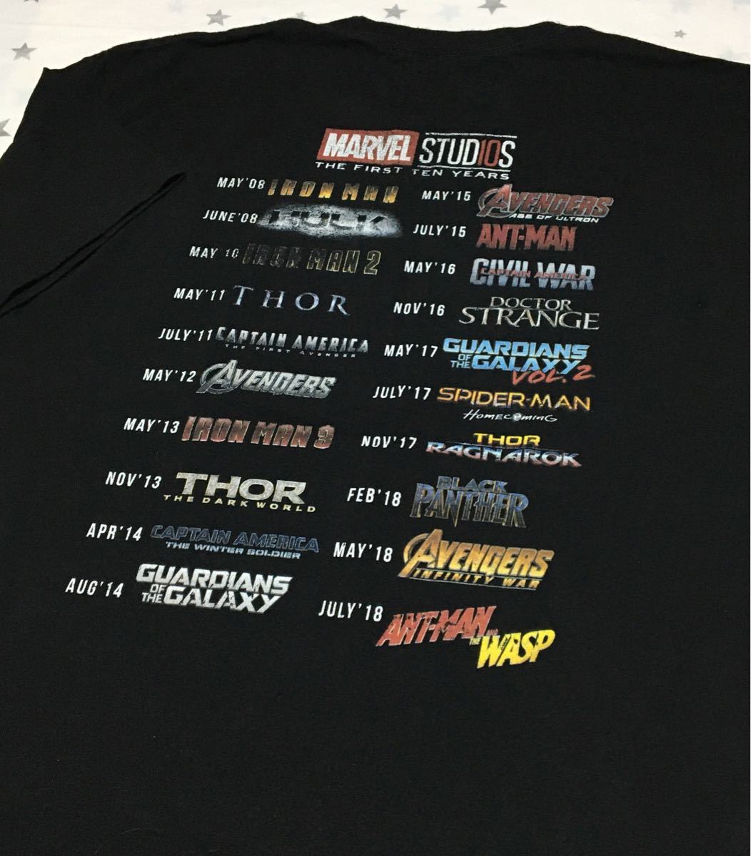 【レア】US古着 L size ビッグサイズ Hanes MARVEL Tシャツ