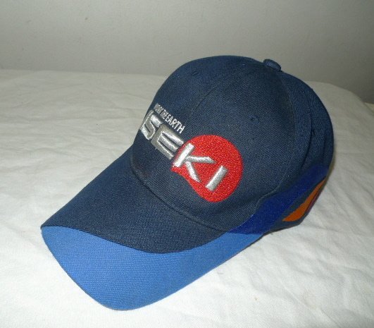 * ISEKI Iseki Logo вышивка CAP колпак регулировка возможность BLUE