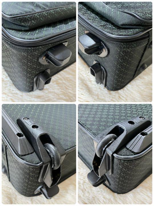 希少】LOEWE ロエベ キャリーケース 旅行バッグ リピート 希少】LOEWE ロエベ キャリーケース 旅行バッグ リピート