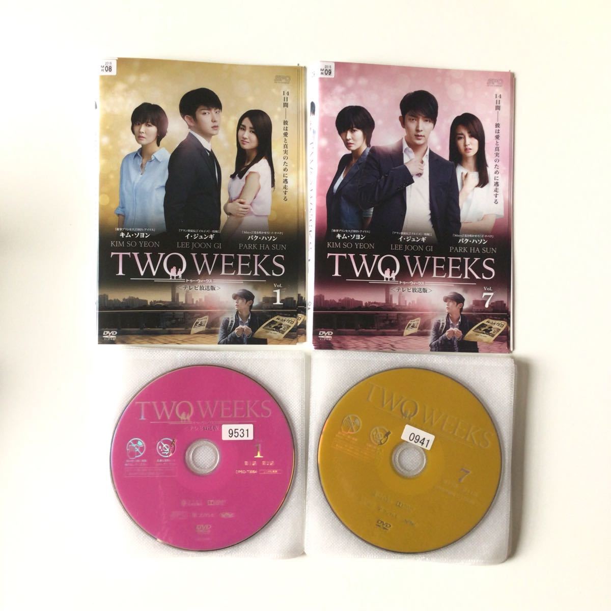 韓国ドラマ　two weeks 全巻　