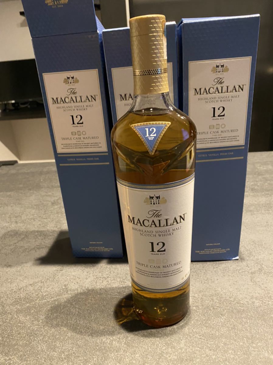 マッカラン12年 トリプルカスク 700ml 3本 www.expressinter.com