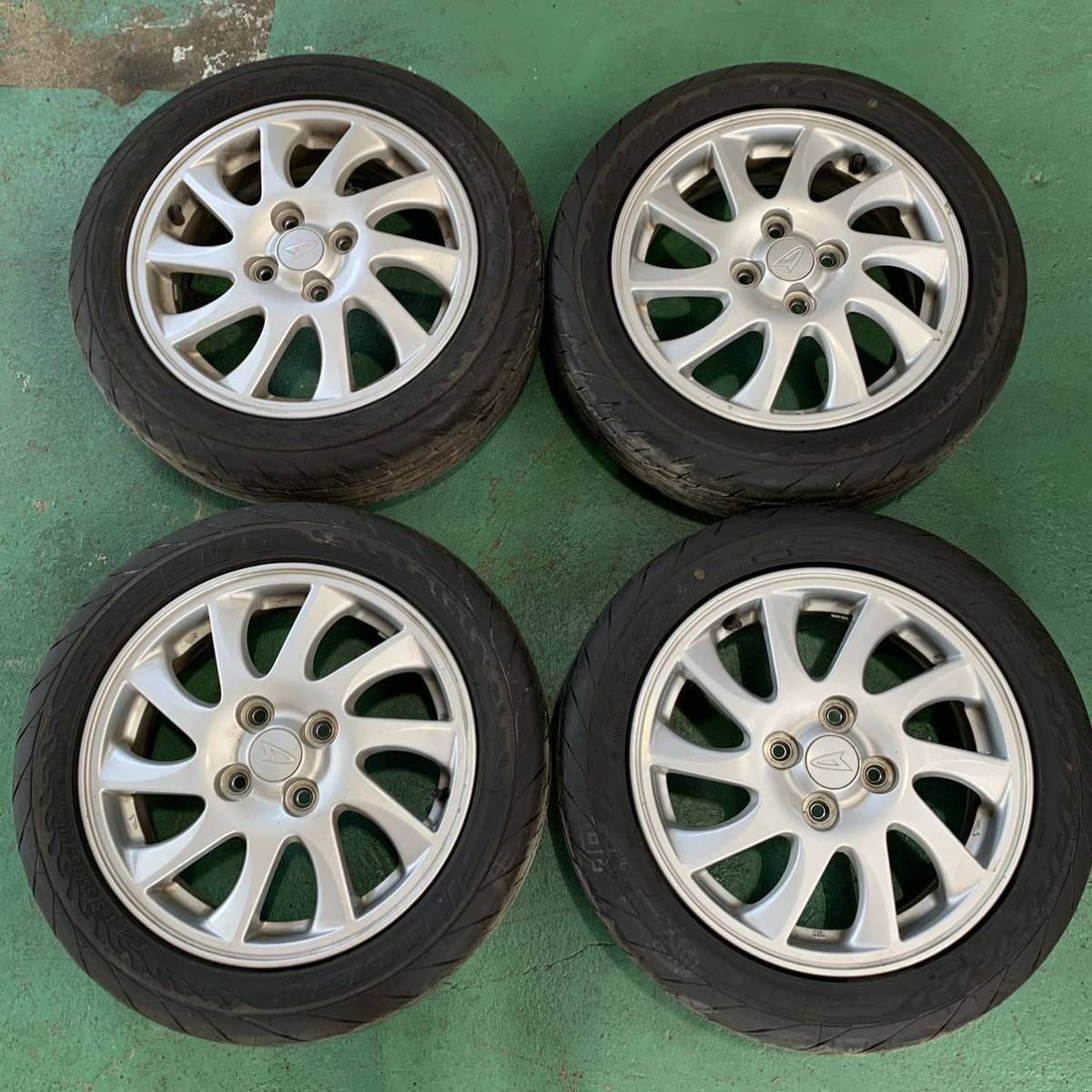 在庫僅少】 ダイハツ純正 22年製 ヨコハマ165/55R15 15×4.5J