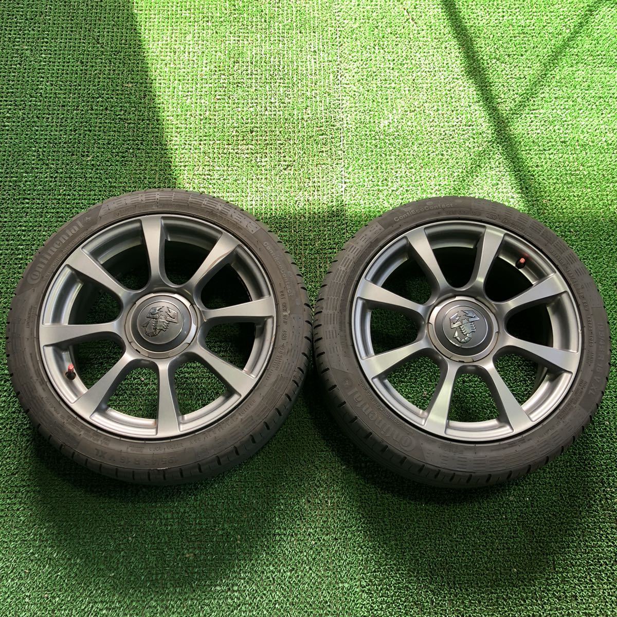 16インチ 6.5J アルミホイール バリ溝 195/45r16-