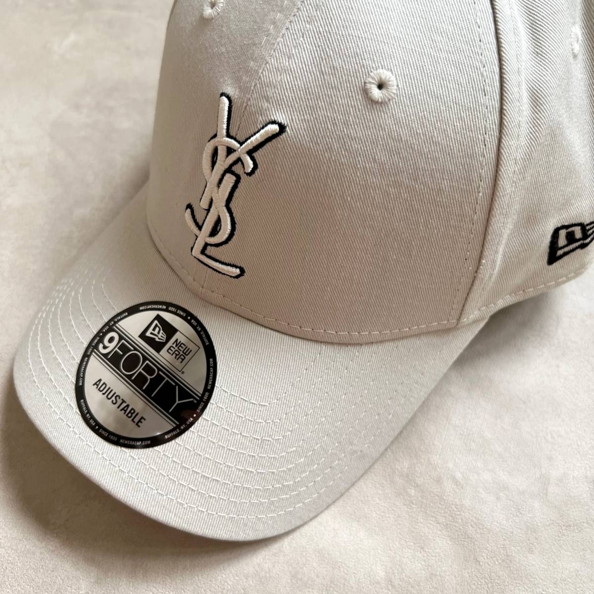 新品未使用タグ付き・海外限定】Saint Laurent ×NEW ERA サンローラン