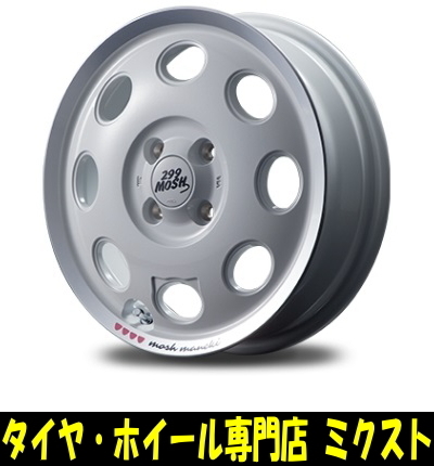 SALE/73%OFF】 業販限定販売 14インチ MOSH MANEKI 4.5J 45 4-