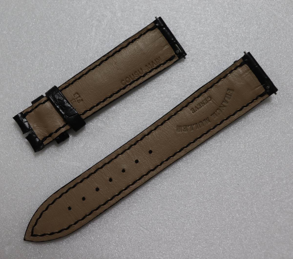 本物 新品 純正 フランクミュラー 5850用 ベルト FRANCK MULLER 艶なし
