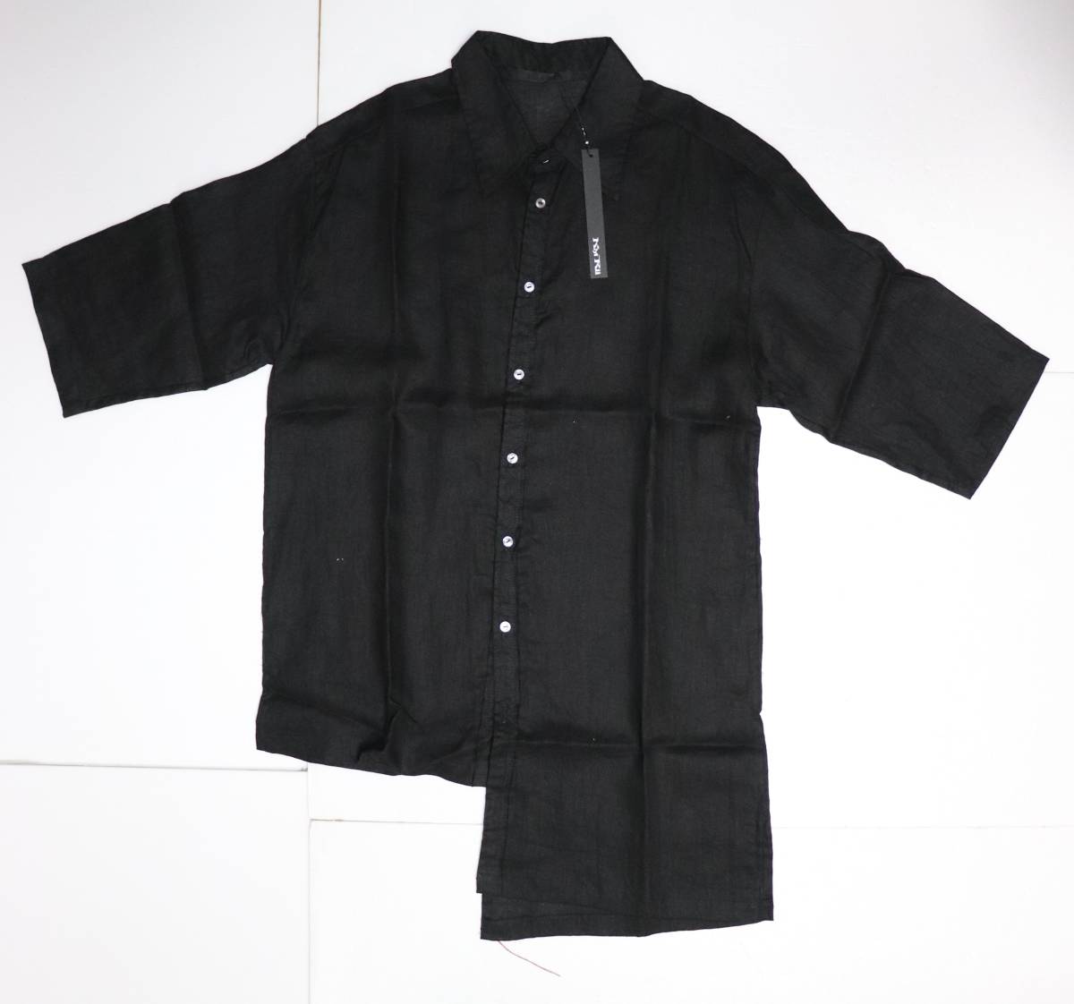 良好品】 2001-SH03 シャツ リネン Shirt Slash Linen KMRii 本物 新品