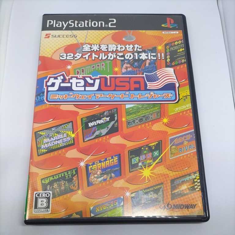 PS2 ゲーセンUSA ミッドウェイアーケードトレジャーズ プレイステーション2