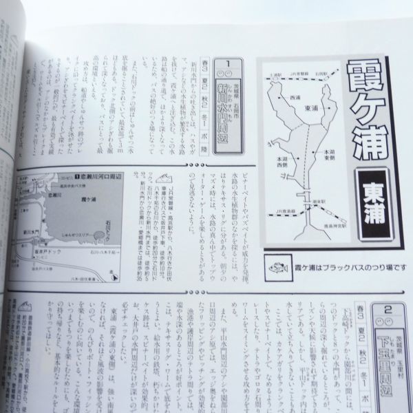 522004本　釣り　希少絶版本　'96バス＆ライギョ全国つり場720選　つりトップ別冊　雷魚　ブラックバス釣り　SNAKEHEAD　釣り場_画像7