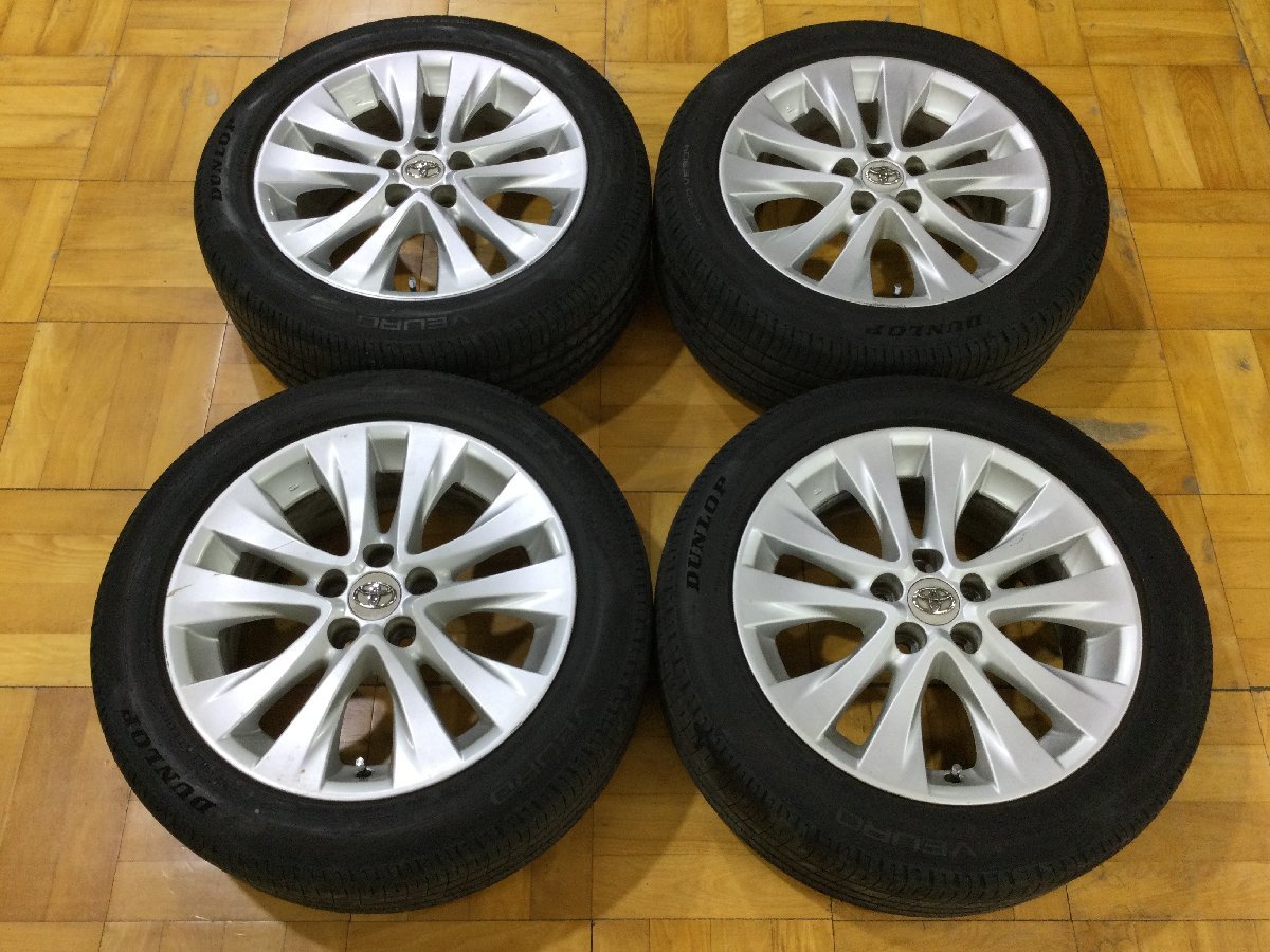 2020年製DUNLOP VEURO VE304 235/50R18 & トヨタ純正18×7.5J＋45