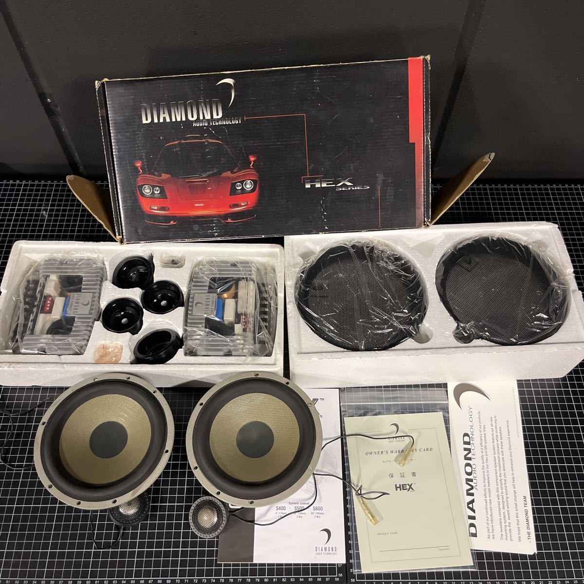 Diamond Audio ハイエンドモデル HEX S600a ダイヤモンドオーディオ Diamond Audio ハイエンドモデル HEX S600a ダイヤモンドオーディオ