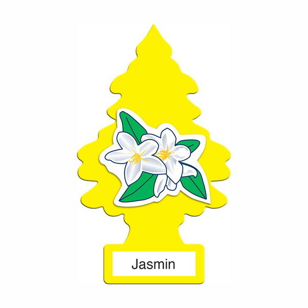 【売り切り特価！】エアフレッシュナー 芳香剤 リトルツリー ジャスミン Jasmin 1pc Made in USA_画像1