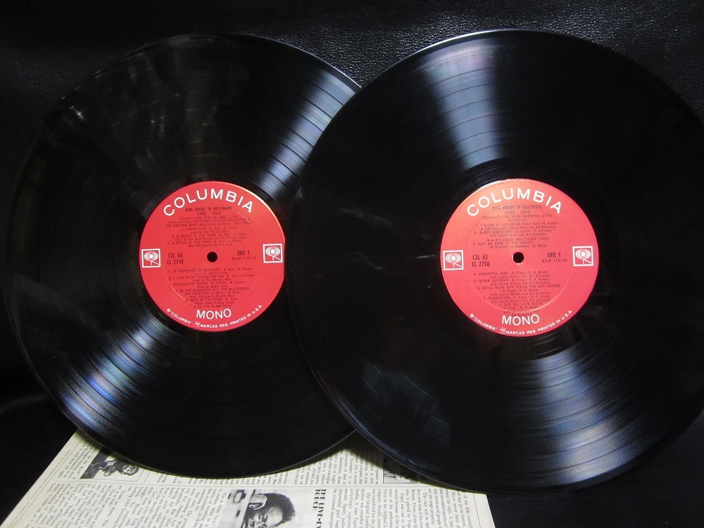 ★☆LPレコード 2枚組 ビング・クロスビー / Bing Crosby In Hollywood 1930-1934 C2L43 中古品☆★[5102] _画像4