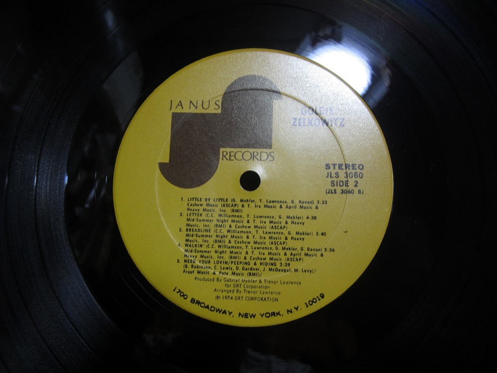 ★☆LPレコード ゴールディー・ゼルコウィッツ / Goldie Zelkowitz JLS-3060 中古品☆★[5314] _画像8