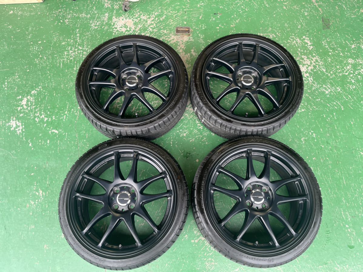 美品!!WORK エモーション Kiwami 17インチ 7J +53 4