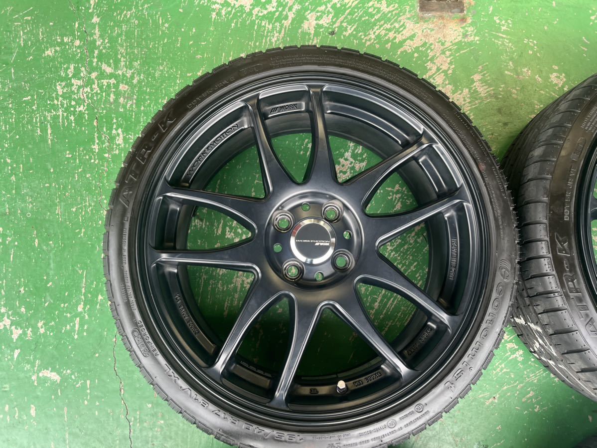 美品!!WORK エモーション Kiwami 17インチ 7J +53 4