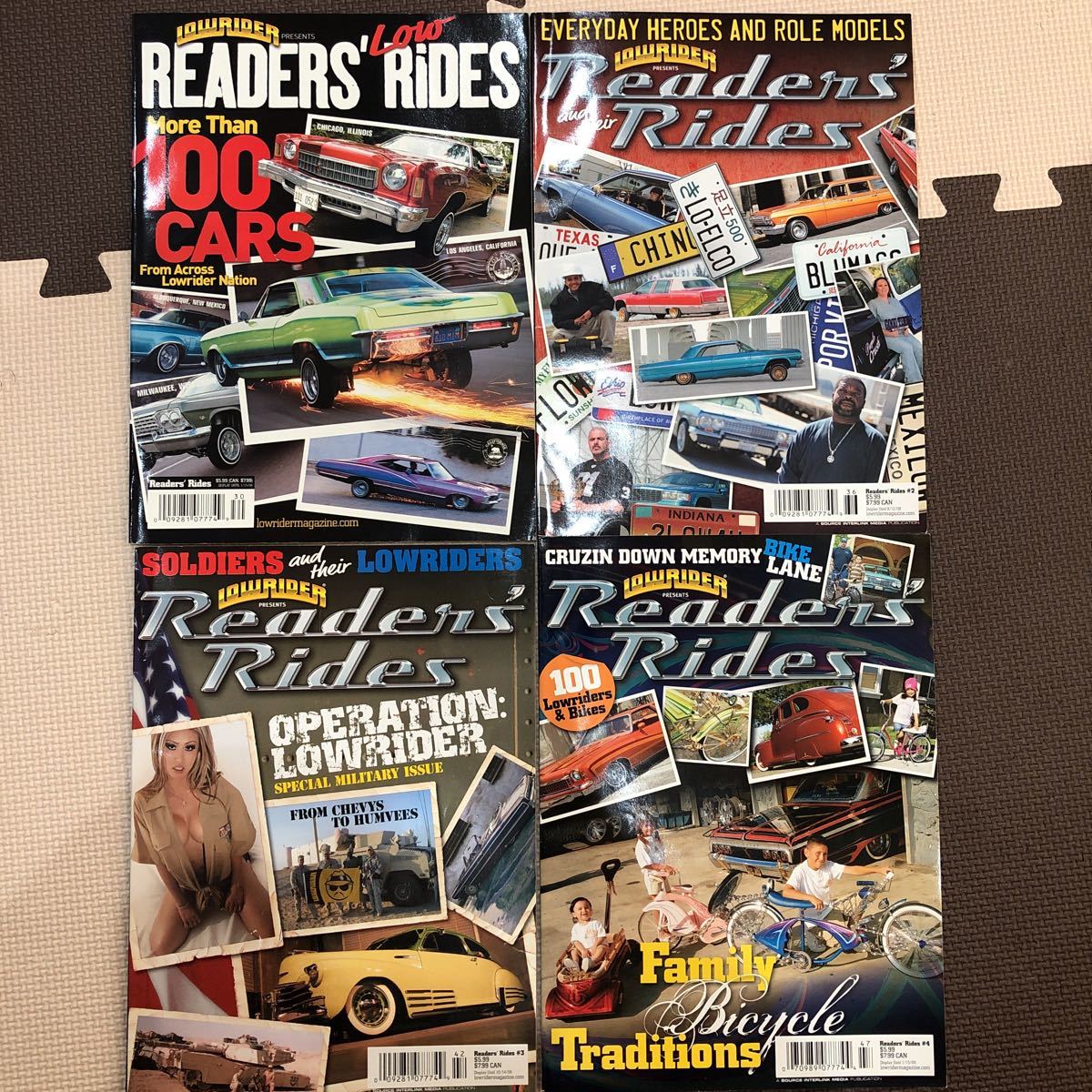 US lowrider magazine 別冊 Readers' Rides セット インパラ ボム リーガル カトラス モンテカルロ キャディラック ローチャリ ハイドロ