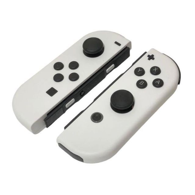 美品 Nintendo Switch ニンテンドースイッチ 有機EL ジョイコン joy-con 右 左 L R ホワイト 白 動作確認済み