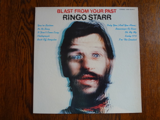 ベストコレクション　リンゴ・スター　BLAST　FROM　YOUR　PAST　RINGO　STARR　 想い出を映して_画像1