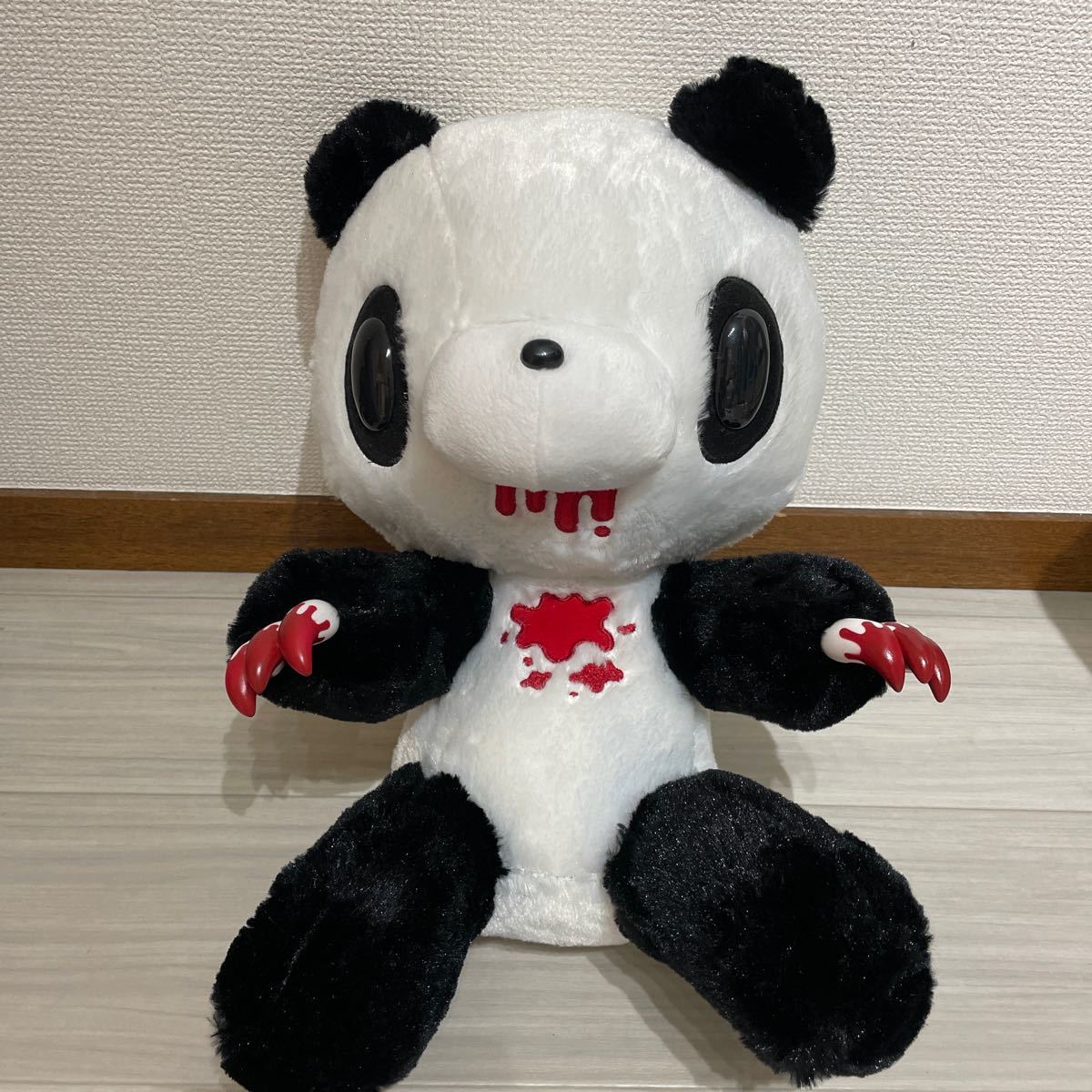 グルーミー パンダ ぬいぐるみ レア 希少 タグ ステッカー付 gloomy