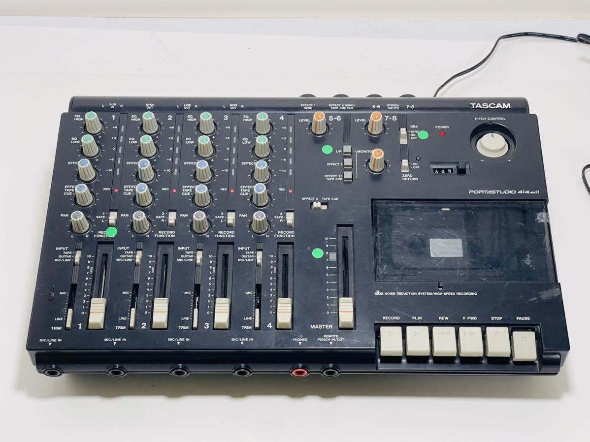 TASCAM PORTASTUDIO 414 カセットMTR 保証規定 - clinicaviterbo.com.br