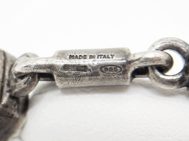 GUCCI シルバー 925 Silver 手錠 キーリング キーホルダー