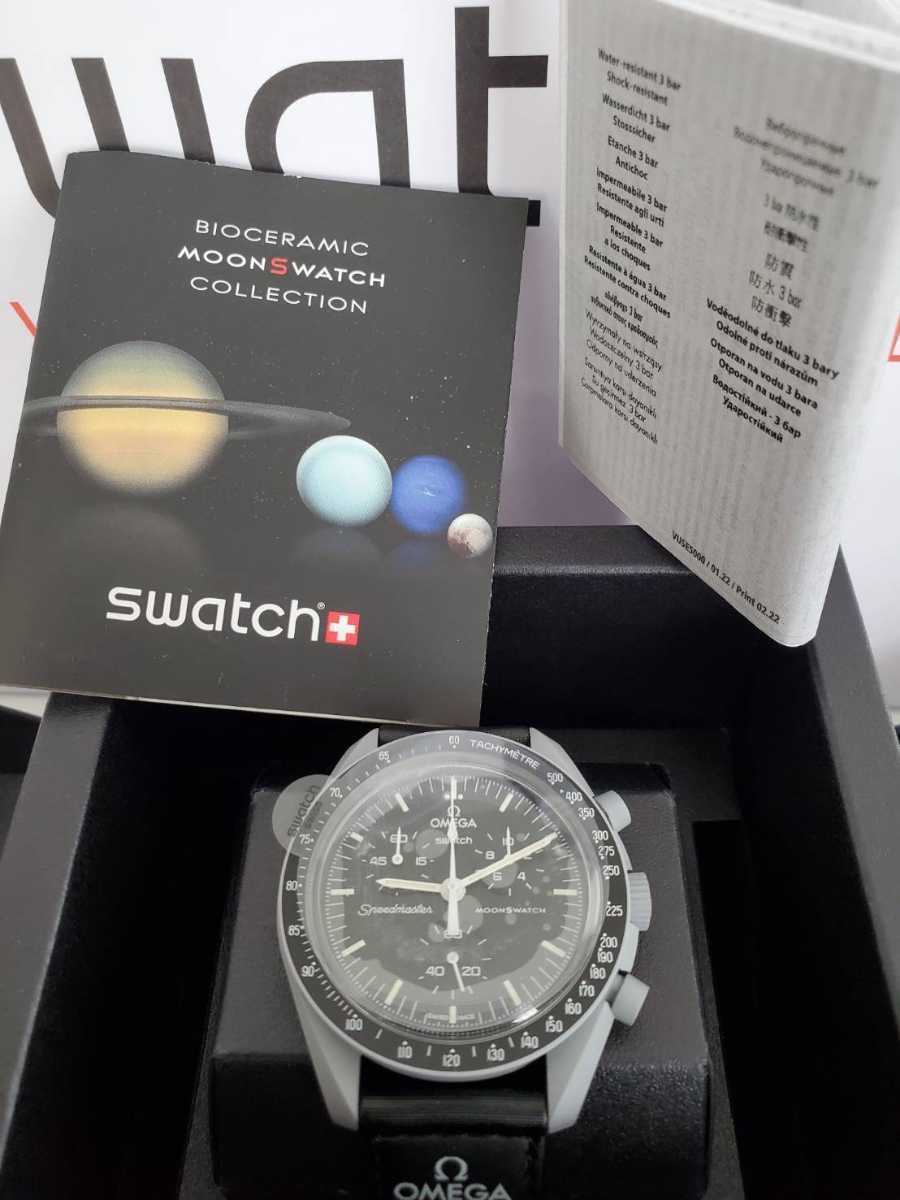 希少】新品 国内正規品 スウォッチ オメガ Swatch Omega Mission to