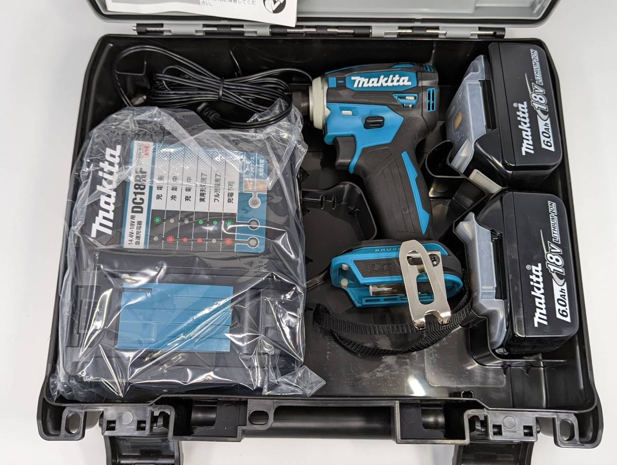 美品 makita マキタ 18V インパクトドライバ TD172DRGX バッテリ2個+