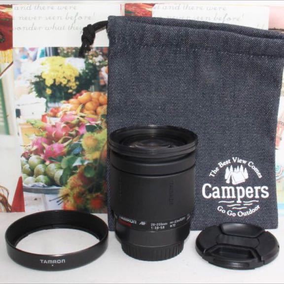 標準から望遠までこれ1本でOKタムロン 28-200mm キャノン用