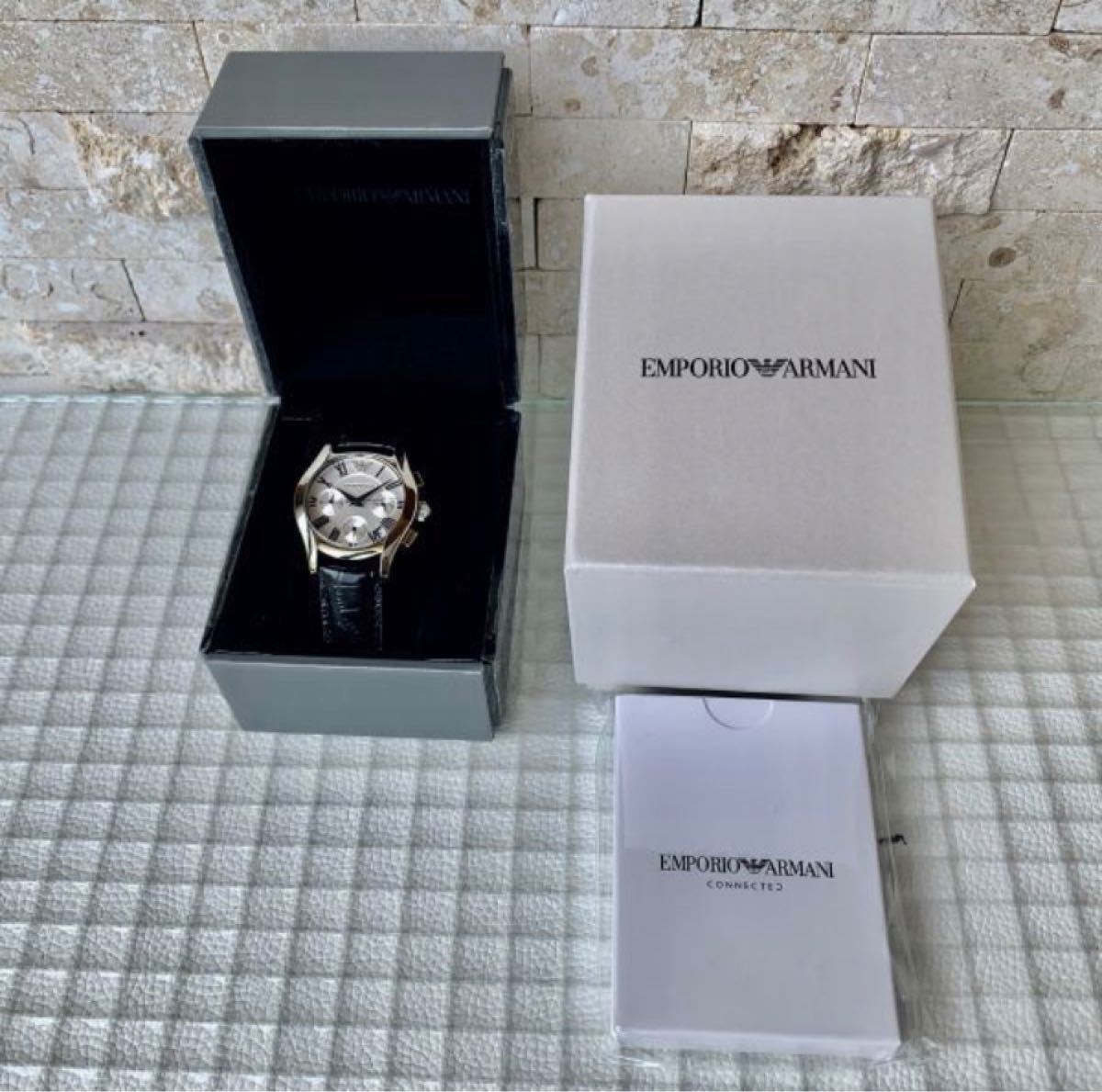 新品/エンポリオアルマーニ/Emporio Armani/クロノグラフ/生活防水