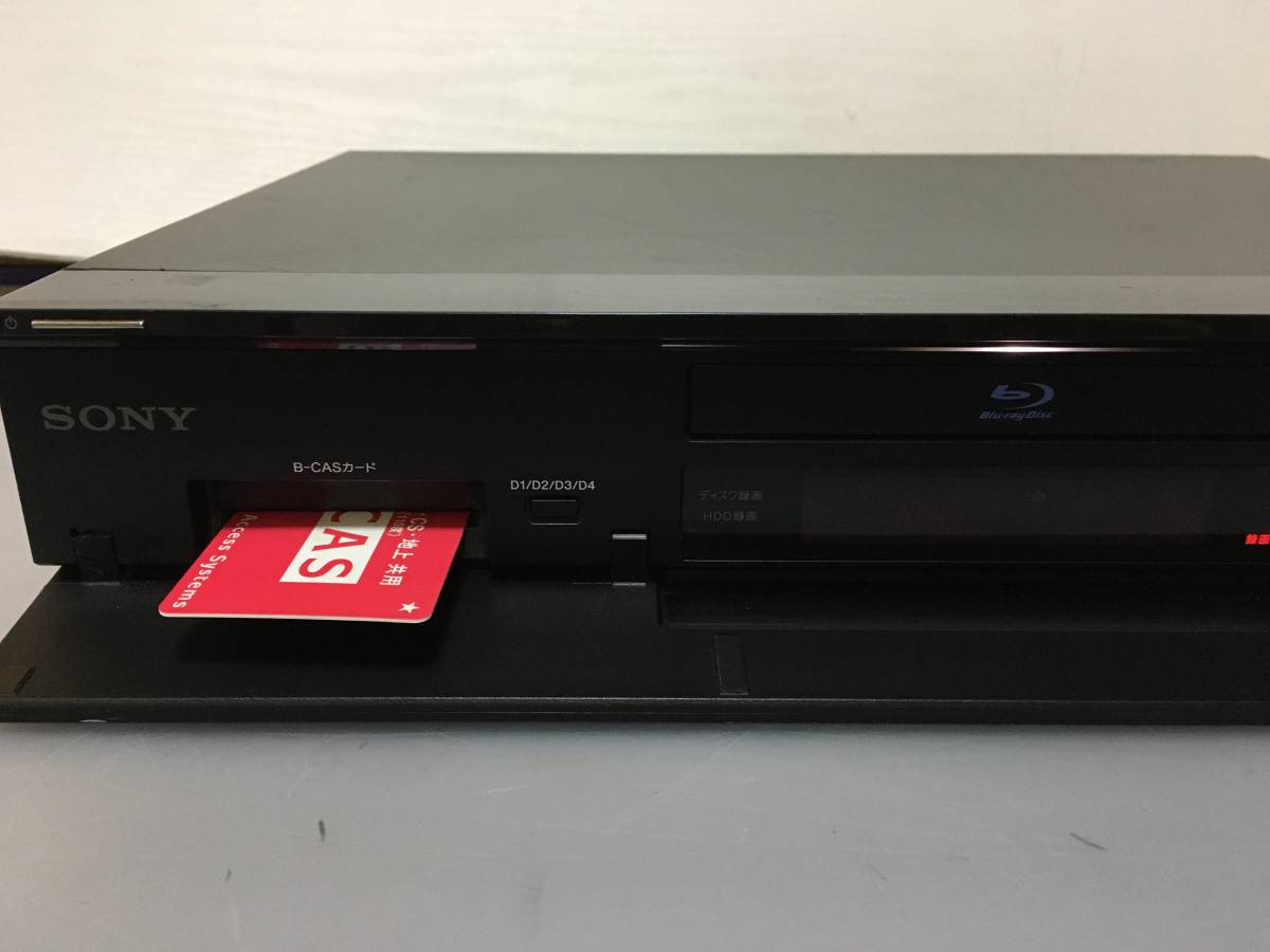 SONY　BDレコーダー　BDZ-T55　ジャンクRT-1423_画像2