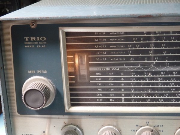 TRIO トリオ JR-60 通信型 受信機 HF帯 50MHz 真空管 無線 無線 TRIO トリオ JR-60 通信型 受信機 HF帯 50MHz 真空管 無線 無線