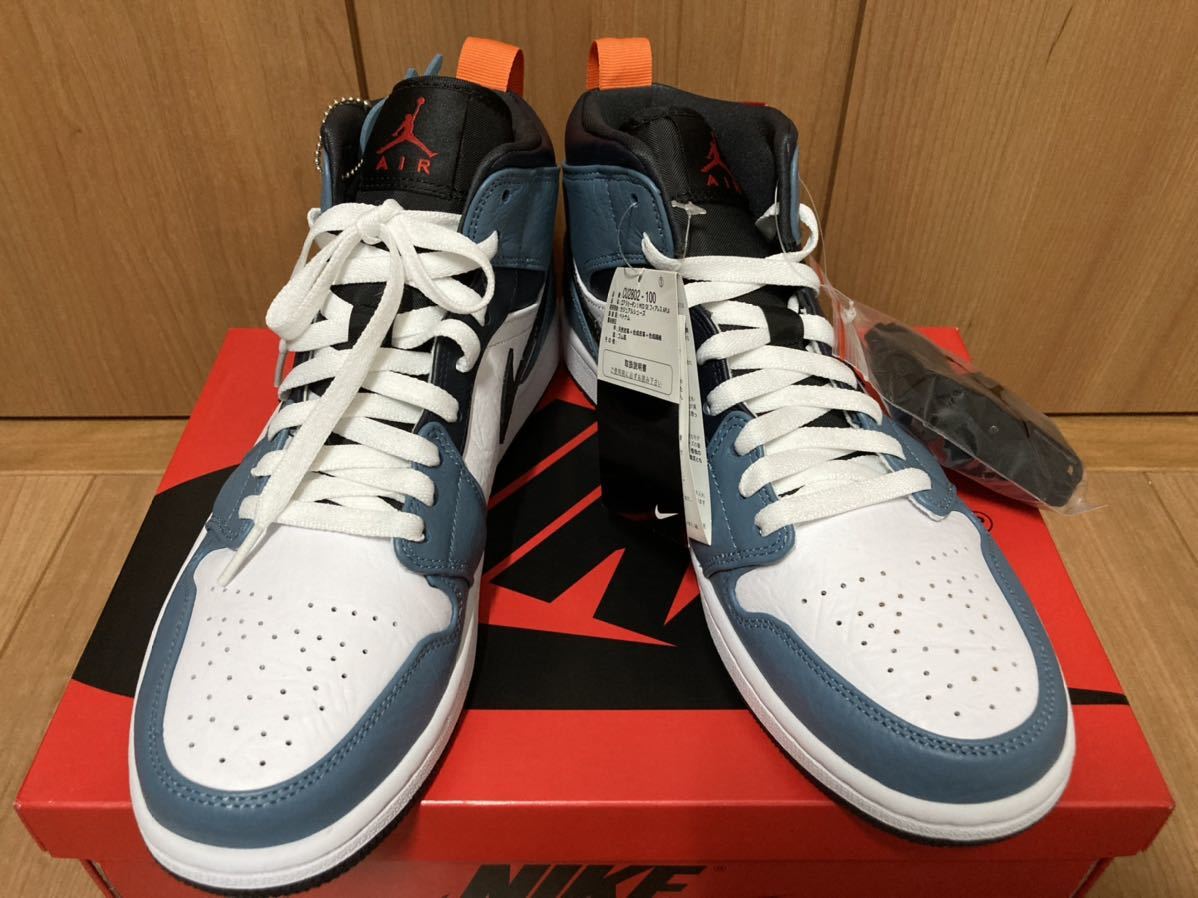 未使用 Air Jordan1 Mid SE FRLS APLA FEARLESS FACETASM CU2802-100