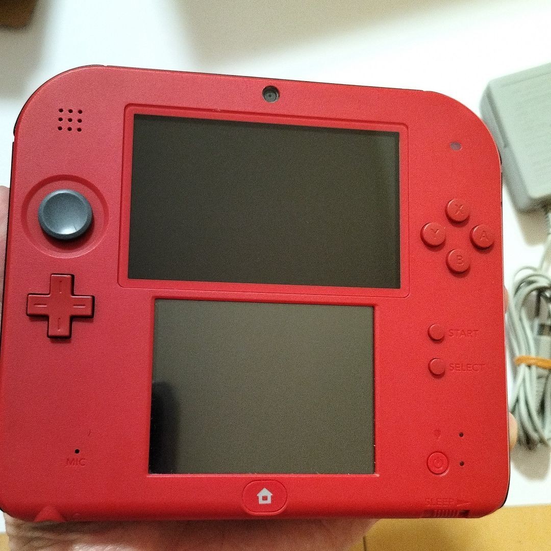 2ds 画面美品　レッド