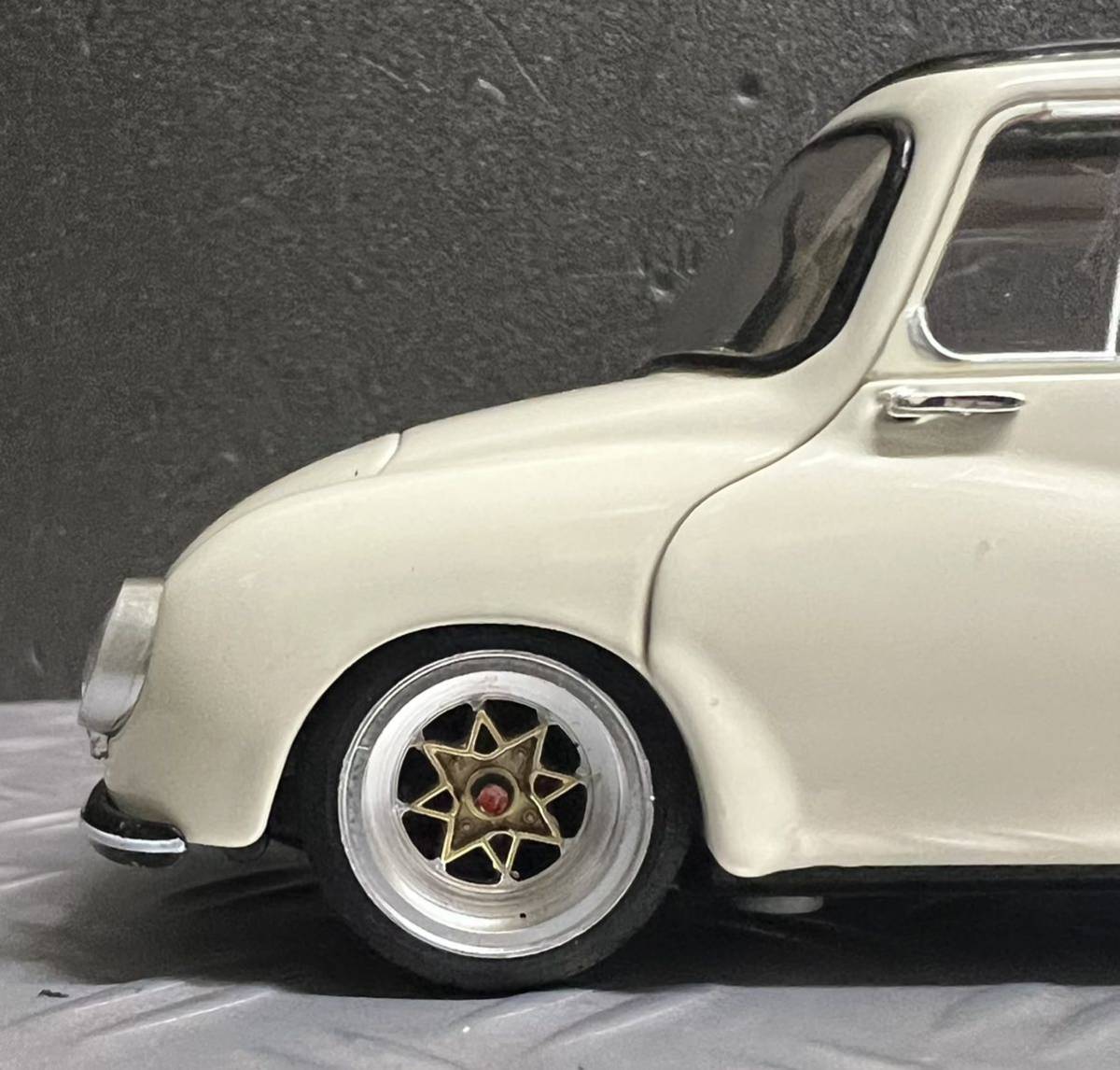 アシェット 国産名車 コレクション1/24 初代 スバル 360 カスタム 旧車