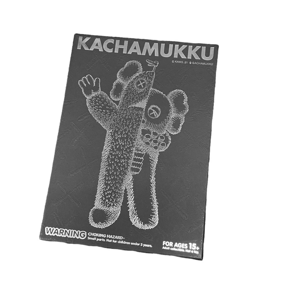 その他 希少 カウズ ブラック KACHAMUKKU MEDICOM   KAWS TOY フィギュア BLACK Vinyl カチャムック  コラボ 新品 Figure
