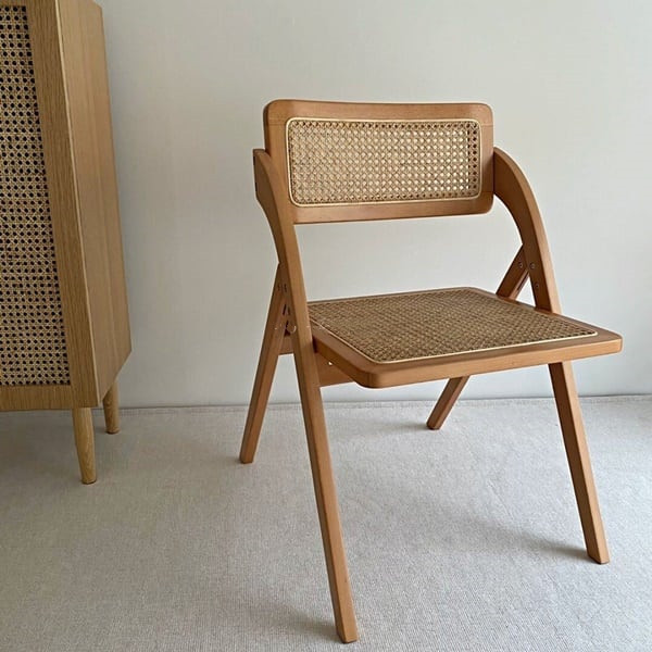 職人手作り ラタン家具 ラタンチェア 椅子 北欧 折り畳み式 職人手作り ラタン家具 ラタンチェア 椅子 北欧 折り畳み式